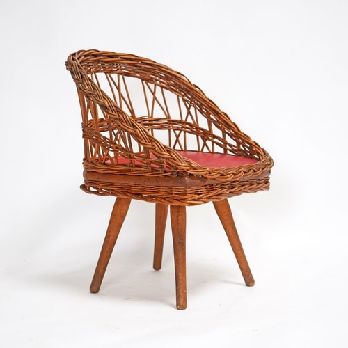 Vintage childs rattan kids - vintage,