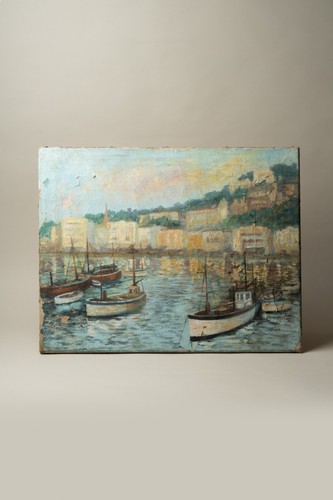 Antique original oil painting - original,