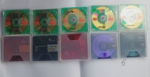 Maxell minidiscs sony - 10, md80
