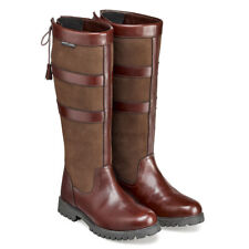Denton Long Country Boot Dark Brown