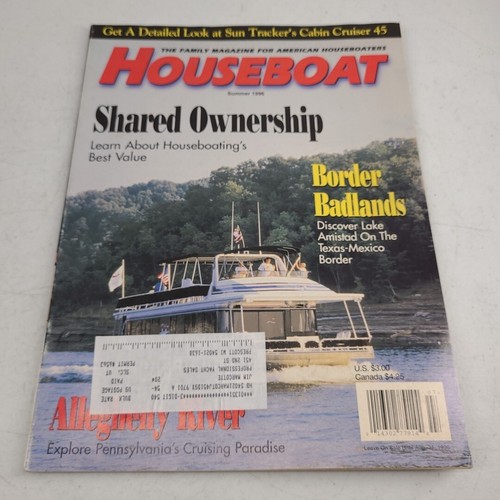 Houseboat magazine summer 1996 - houseboat,