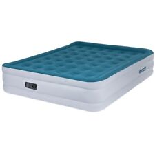 Double High Raised Inflatable Air Bed Mattress Built in Electric Pump Camping