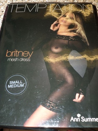 Ann summers britney black mesh - ann,
