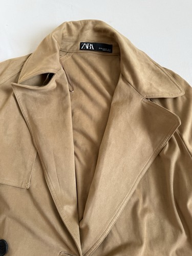 Zara women camel tan suede - women’s,