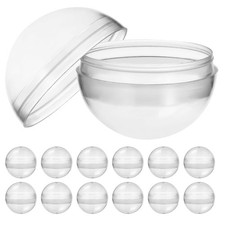 50pcs Clear Gumballs Capsule