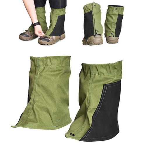 Waterproof leg gaiters - leg, gaiters,