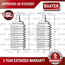 Fits MG MGB 1962-1980 1.8 2.3 3.5 Baxter Front Steering Rack Boot Set 17H6569