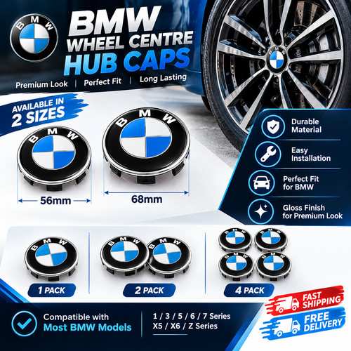 Set for bmw wheel centre - 4,