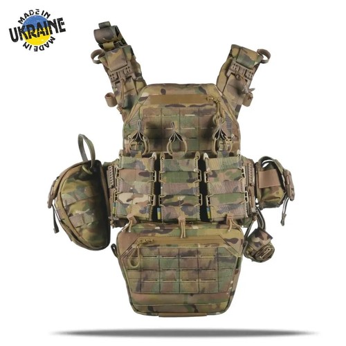 Plate carrier with - 8, pouches