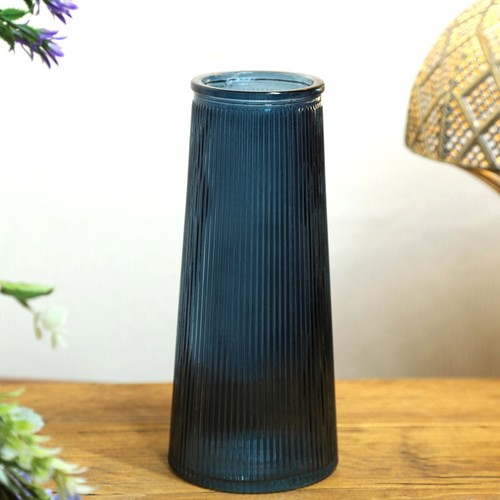 Blue tall ribbed - blue,