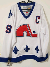 Joe Sakic "Throwback" CCM Jersey Quebec Nordiques NEW WITH TAGS