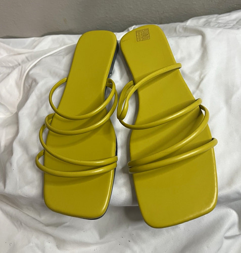 Zara women yellow - yellow, slide