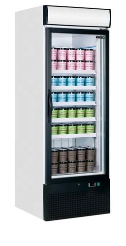 New upright single glass - new, door