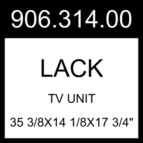 Ikea lack unit - tv, 35