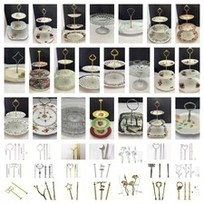 Vintage china cake stand - vintage,