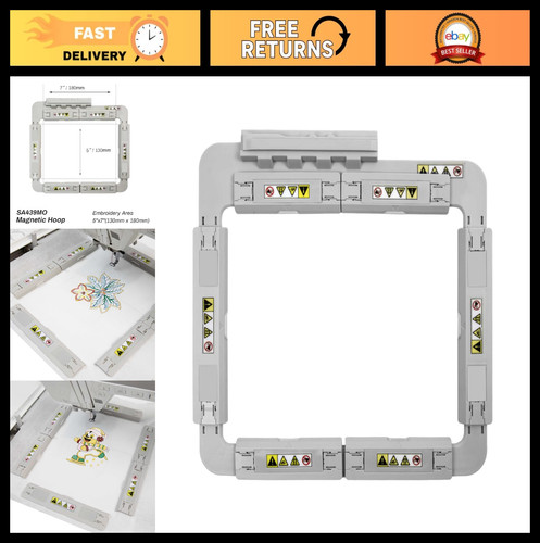 Magnetic sewing hoop - sewing, for