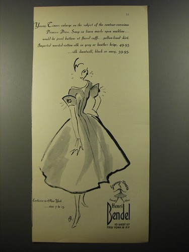 1954 henri bendel princess - 1954,