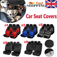 9pcs Car Seat Covers Full Set Universal Front Rear Seat Cover Protector Washable