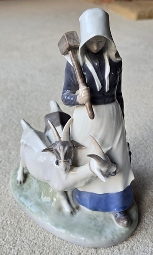 Royal copenhagen girl with - “girl,