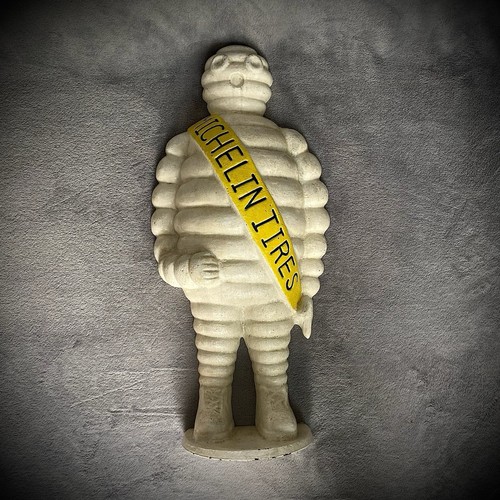 Michelin man cast - cast, iron
