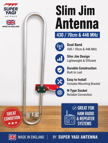 70cm slim jim antenna - slim-jim, to