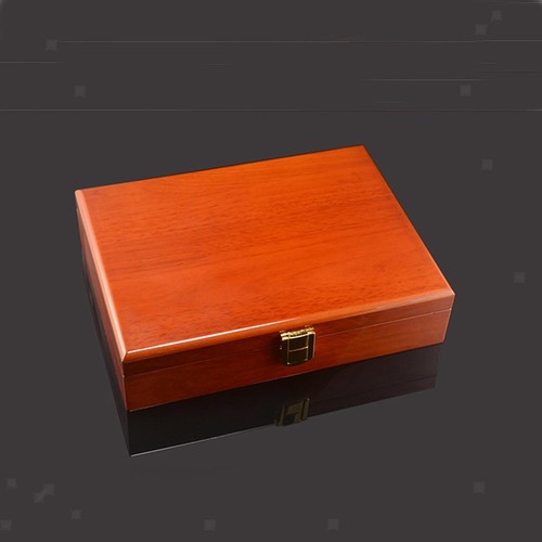 Vintage wooden box cufflink - wooden,