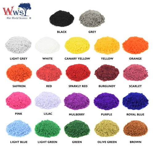 1mm flock colours - 1mm,