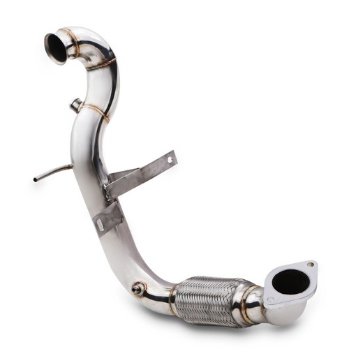 Stainless exhaust front race - stainless,