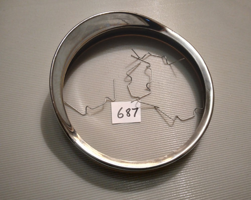Headlight rim k750 dnepr - headlight, 650