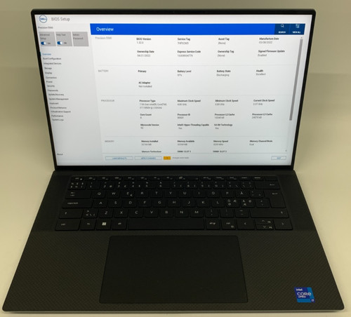 Dell precision 5560 - precision, 15.6"