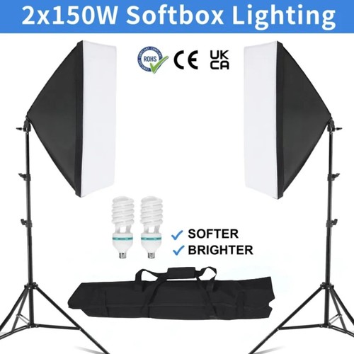 150w softbox lighting - x,