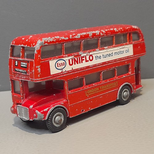 Vintage london bus - london, a.e.c