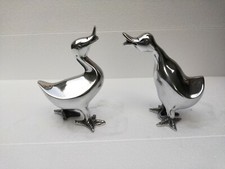 Metal Duck Garden Statue Yard Ornament Decorative Figurines a/u