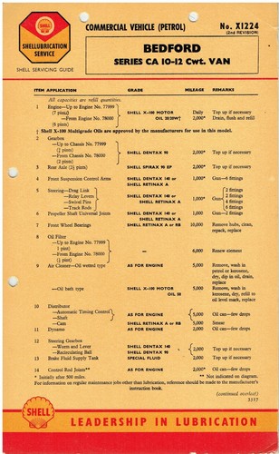 Bedford mk1 12cwt - mk1, 10-12cwt