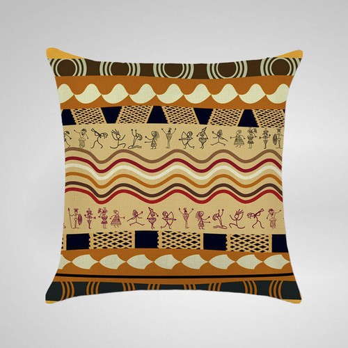 Embroidered cushion covers - embroidered,