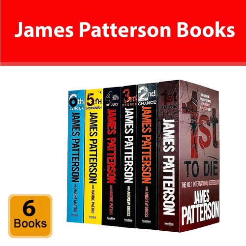 James patterson books - 6,