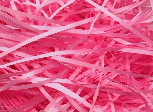 1kg pink shredded tissue paper - 1kg,