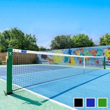 Vermont Pickleball Posts – Galvanized Steel with Base Plates & Optional Net