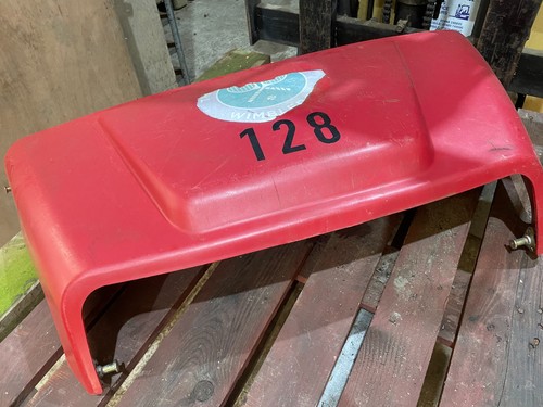 Red bonnet panel hood x - panel, toro