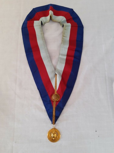 Masonic regalia collar with - masonic,