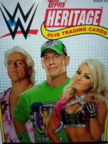 Wwe topps heritage - heritage, 2018