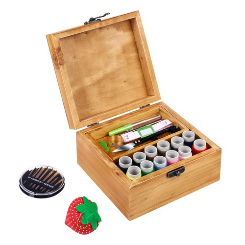 Rosenice wooden sewing box - wooden,