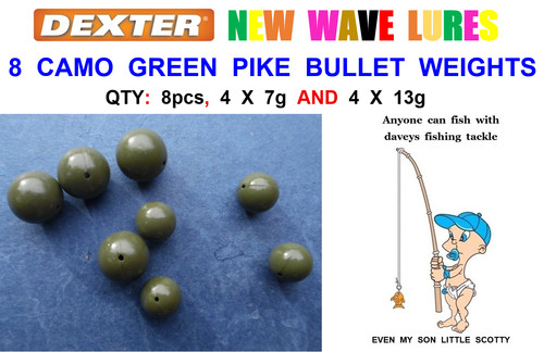 13g pike fishing bullet - pike,