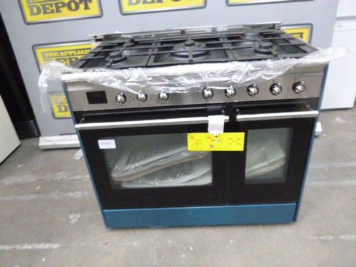 Smeg range cooker - range, stainless