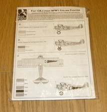 Blue Rider 1/72 scale FIAT CR.1 - vac-form plane kit