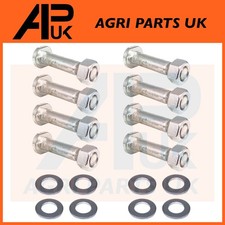 8x Rear Wheel Rim Nut & Bolt