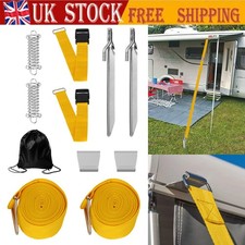 For Fiamma Motorhome Awning Storm Strap Tie Down S Kit Yellow 98655-567