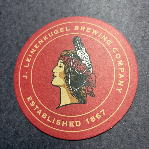 Leinenkugel beer coaster - leinenkugel,