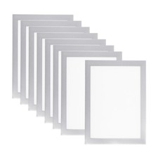 6x8 Magnetic Picture Frame, 8pcs A5 Magnetic Photo Frames, Silvery