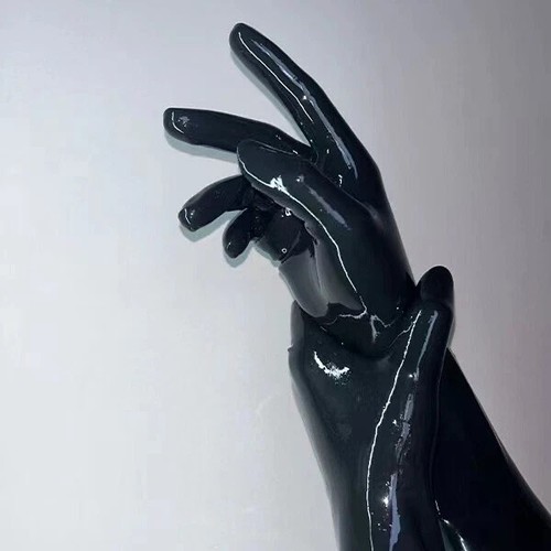 Latex oil shiny - gloves, fetish